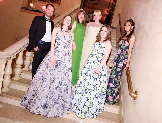 Laura Sico, Casey Kohlberg, Anita Saggurti at Christopher Bishop Fine Art x  Save Venice Young Friends presents: Sebastiano Ricci - Baroque Prestige,  Modern Luxury / id : 5189861 by Hannah Turner Harts/BFA.com