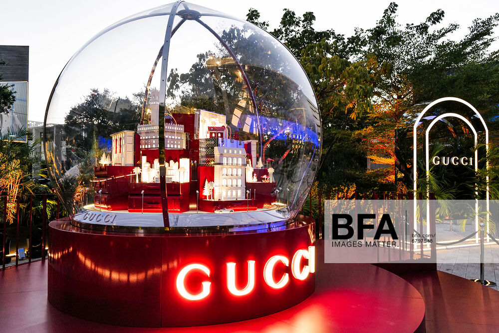 at Gucci Celebrates the Festive Season With Cocktails and a DJ Set